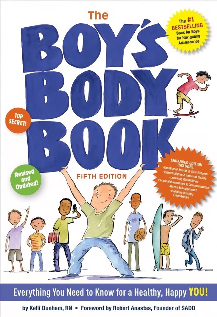 Boy's Body Book 5th Revised edition цена и информация | Grāmatas pusaudžiem un jauniešiem | 220.lv