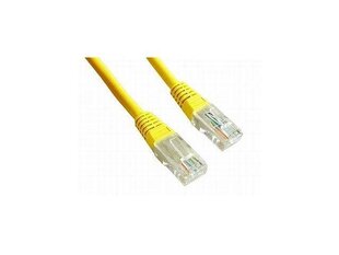 Gembird patchcord RJ45, cat.5e, UTP, 1.5m, yellow cena un informācija | Kabeļi un vadi | 220.lv