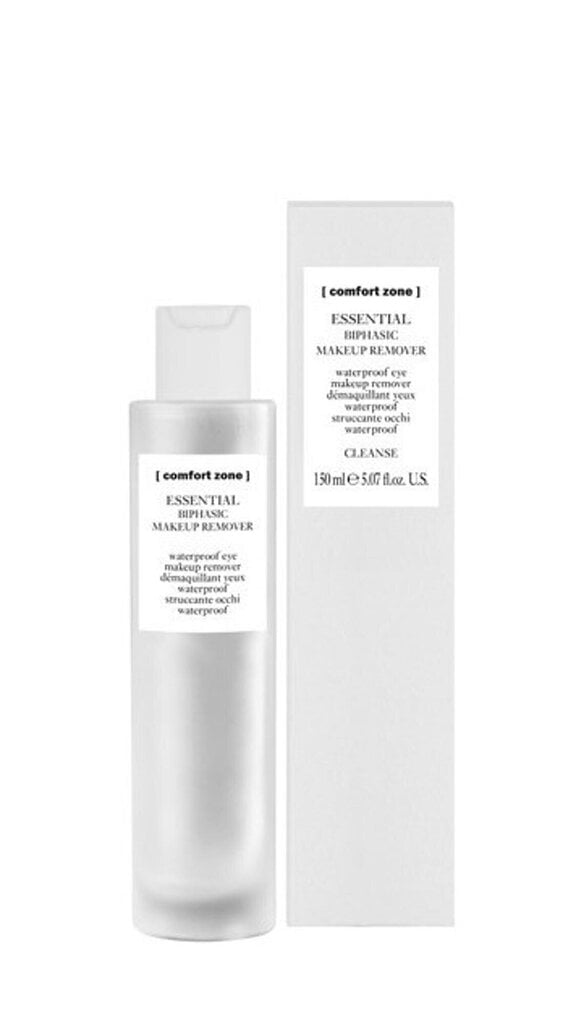 Grima noņemšanas līdzeklis Comfort Zone Essential Biphasic Make Up Remover, 150 ml цена и информация | Sejas ādas kopšana | 220.lv