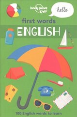 Lonely Planet Kids First Words - English цена и информация | Книги для подростков  | 220.lv