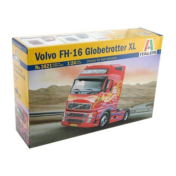 Italeri - Volvo FH 16 Globetrotter XL, 1/24, 3821 cena un informācija | Konstruktori | 220.lv