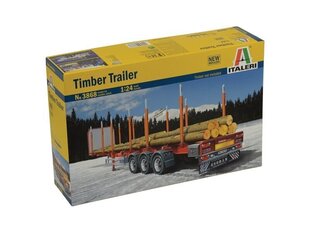 Italeri - Holzauflieger Timber Trailer, 1/24, 3868 cena un informācija | Konstruktori | 220.lv