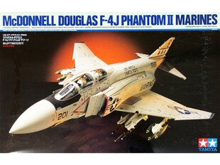 Сборная модель Tamiya - McDonnell Douglas F-4J Phantom II Marines, 1/32, 60308 цена и информация | Конструкторы и кубики | 220.lv