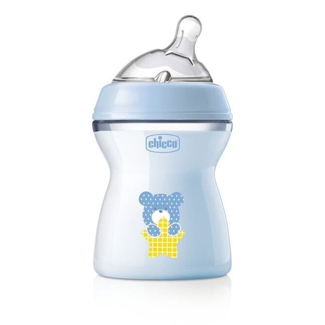 Pudelīte zīdaiņiem Chicco, 2 mēn+, 250 ml cena un informācija | Bērnu pudelītes un to aksesuāri | 220.lv