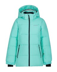 Детская куртка Icepeak Loris 300 г 50034-2*335 6438522684530, мятная цена и информация | Куртки, пальто для девочек | 220.lv