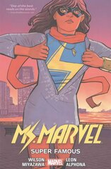 Ms. Marvel Vol. 5: Super Famous: Super Famous цена и информация | Фантастика, фэнтези | 220.lv