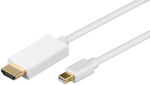 Kabelis Mini DisplayPort Thunderbolt - HDMI 2m cena un informācija | Kabeļi un vadi | 220.lv