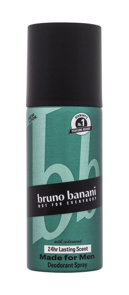 Izsmidzināms dezodorants Bruno Banani vīriešiem, 150 ml cena un informācija | Dezodoranti | 220.lv