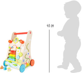 Stabils koka bērnu staigulis. cena un informācija | Rotaļlietas zīdaiņiem | 220.lv