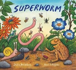 Superworm Gift Edition Board Book Special edition cena un informācija | Grāmatas mazuļiem | 220.lv