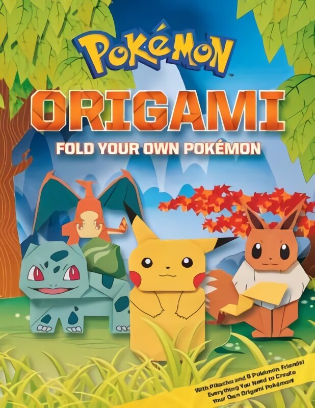 Pokemon Origami: Fold Your Own Pokemon cena un informācija | Grāmatas mazuļiem | 220.lv