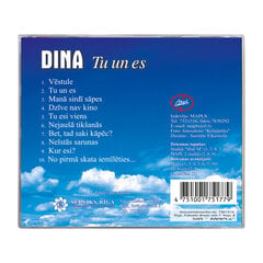 CD DINA - "TU UN ES" cena un informācija | Vinila plates, CD, DVD | 220.lv