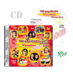 CD VASARAS VISPOPULĀRĀKĀ DZIESMU IZLASE 2003 цена и информация | Виниловые пластинки, CD, DVD | 220.lv