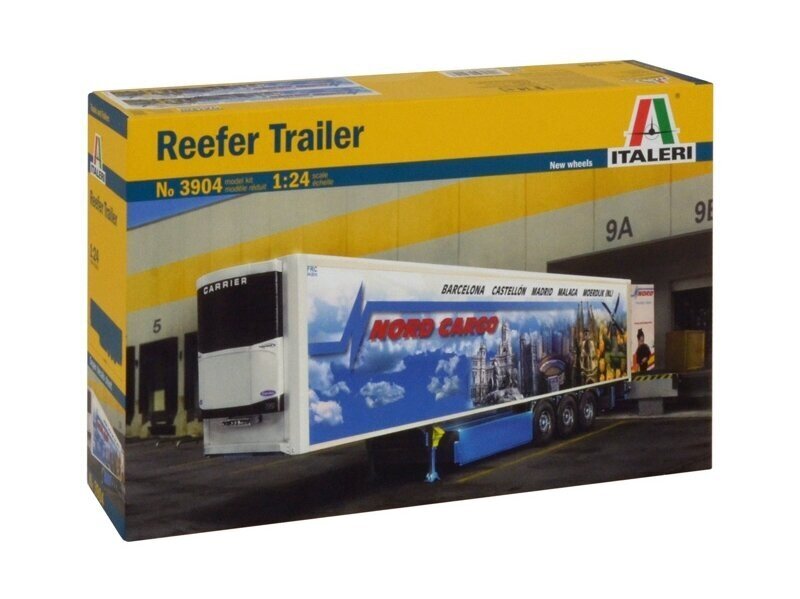 Italeri - Reefer Trailer, 1/24, 3904 cena un informācija | Konstruktori | 220.lv