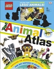 LEGO Animal Atlas: with four exclusive animal models цена и информация | Книги для подростков и молодежи | 220.lv