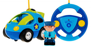 Rotaļlietu policijas komplekts ar tālvadības stūri cena un informācija | Attīstošās rotaļlietas | 220.lv