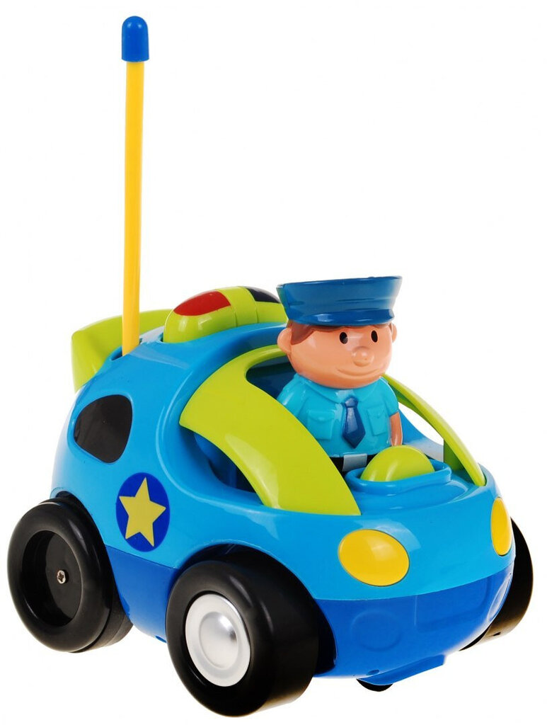 Rotaļlietu policijas komplekts ar tālvadības stūri cena un informācija | Attīstošās rotaļlietas | 220.lv