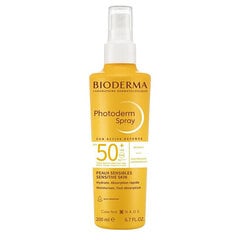 Spray iedegumam SPF 50+ Photoderm (Spray) 200 ml cena un informācija | Sauļošanās krēmi | 220.lv