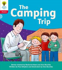 Oxford Reading Tree: Floppy's Phonics Decoding Practice: Oxford Level 4: The Camping Trip 1 cena un informācija | Grāmatas pusaudžiem un jauniešiem | 220.lv