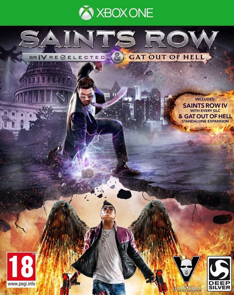 Xbox One Saints Row IV_ Re-Elected and Gat Out of Hell cena un informācija | Datorspēles | 220.lv