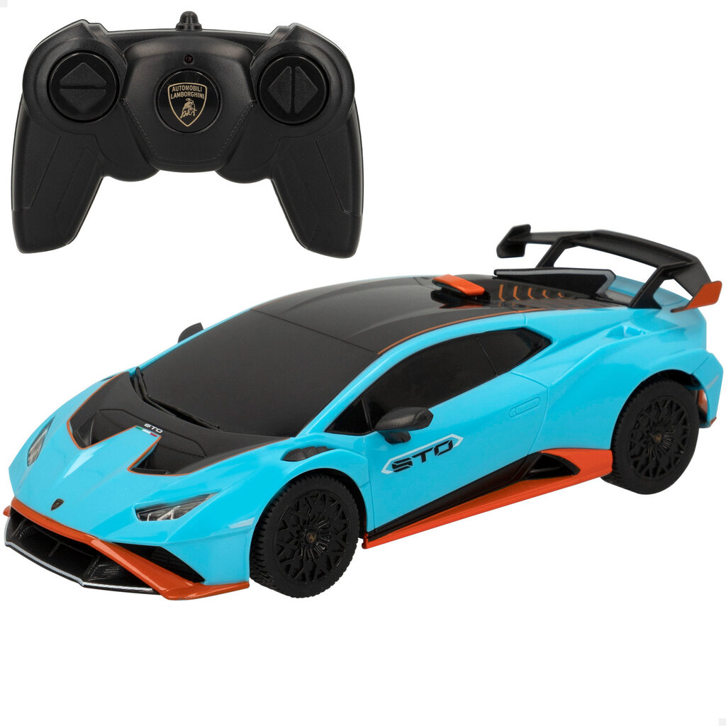 Radiovadāms auto Rastar LAMBORGHINI HURACAN STO 1:24 2.4GHz, 6+ cena un informācija | Rotaļlietas zēniem | 220.lv