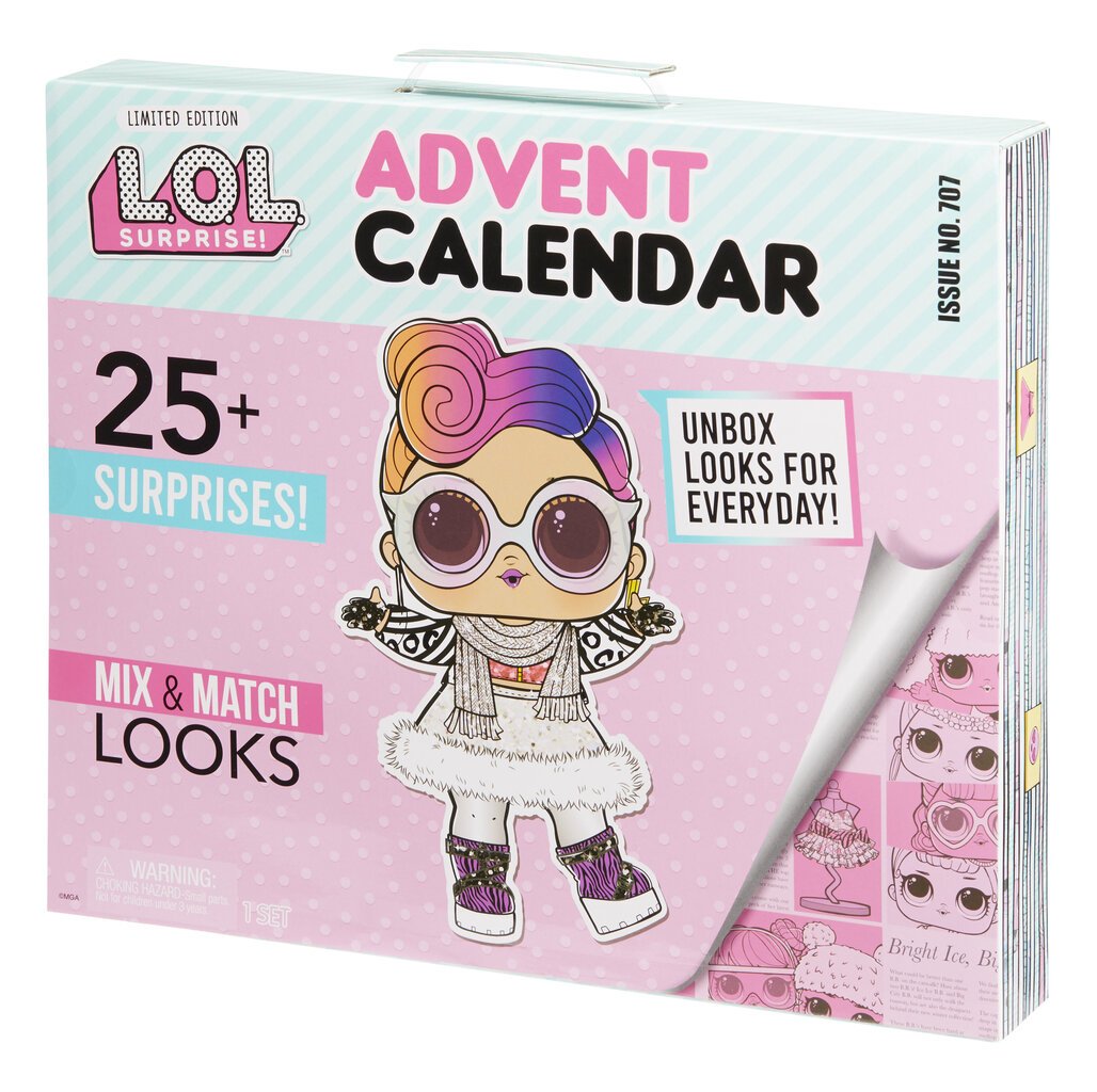 L.O.L. Surprise Adventes kalendārs 2022 cena un informācija | Rotaļlietas meitenēm | 220.lv
