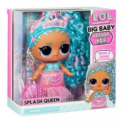 Большая кукла LOL Surprise! Big Baby Hair Hair Hair - Splash Queen цена и информация | Игрушки для девочек | 220.lv