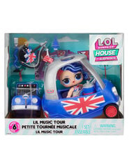 Кукла LOL House of Surprise Series 6 - LIL MUSIC TOUR - мебель для дома + куколка цена и информация | Игрушки для девочек | 220.lv