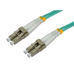 Intellinet Fiber optic patch cable LC-LC duplex 1m 50/125 OM3 multimode cena un informācija | Kabeļi un vadi | 220.lv