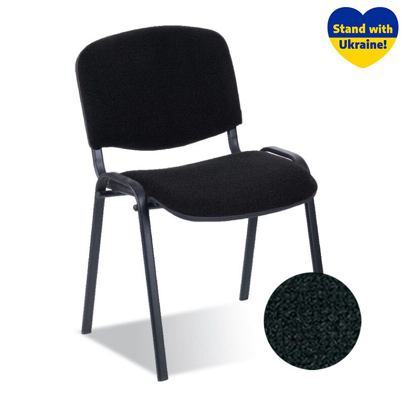 Apmeklētāju krēsls NOWY STYL ISO, EF019, melns sp. цена и информация | Biroja krēsli | 220.lv