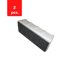 Magnētiskās tāfeles tīrītājs ESSELTE, balts sp., iepakojumā 2 gab. cena un informācija | Kancelejas preces | 220.lv
