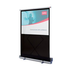 Pārnēsājams projektora ekrāns NOBO, 162x122 cm cena un informācija | Ekrāni projektoriem | 220.lv