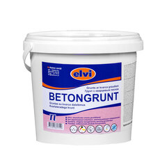 "ELVI" Betongrunts - sarkana, 1,4kg cena un informācija | Grunts, špaktelis  | 220.lv