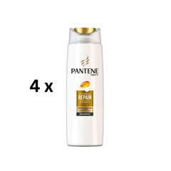 PANTENE Repair & Protect atjaunojošs un aizsargājošs šampūns, 250 ml, iepakojumā 4 gab. cena un informācija | Pantene Smaržas, kosmētika | 220.lv