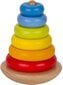 Koka piramīda Goki,12cm cena un informācija | Rotaļlietas zīdaiņiem | 220.lv