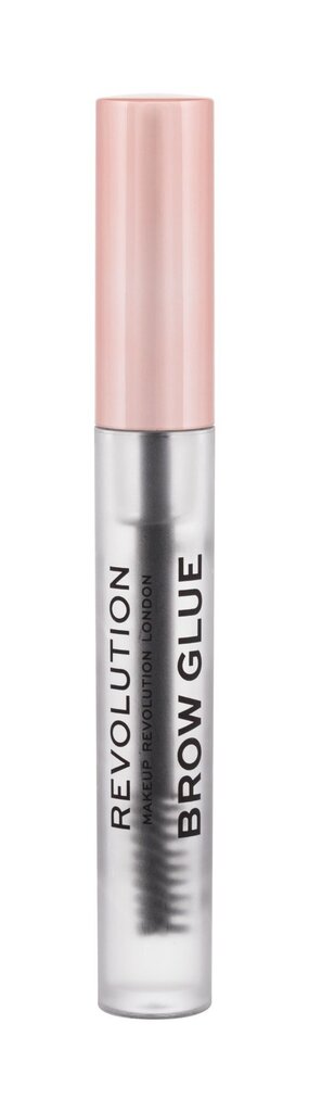 Uzacu fiksējošs gels Makeup Revolution London, 3 ml cena un informācija | Uzacu krāsas, zīmuļi | 220.lv