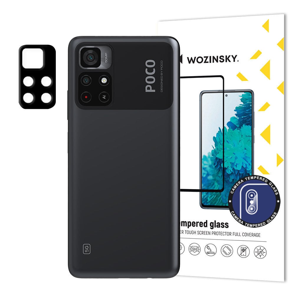 Wozinsky kameras aizsargs Xiaomi Poco M4 Pro 5G cena un informācija | Ekrāna aizsargstikli | 220.lv