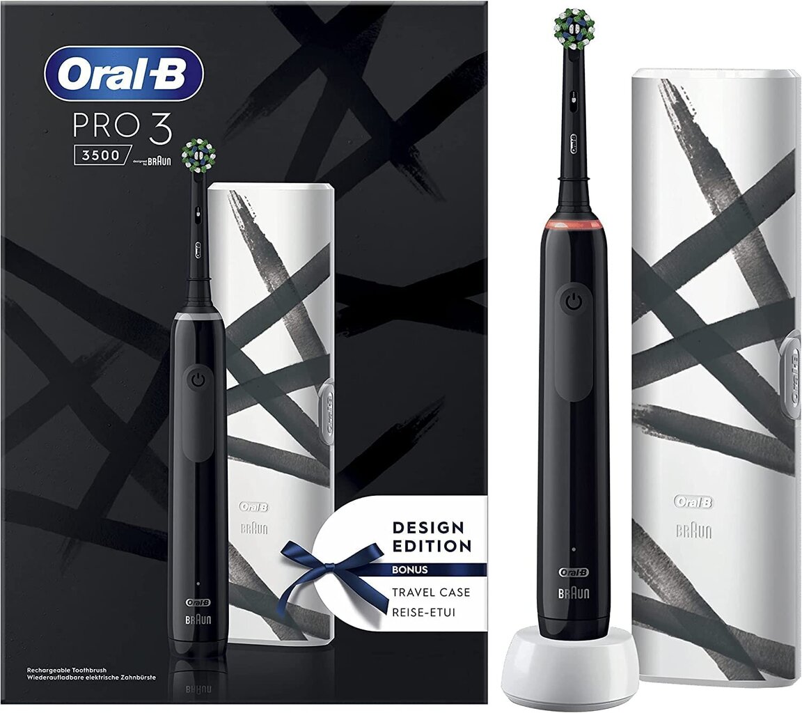 Oral-B Pro 3 3500 Limited Edition cena un informācija | Elektriskās zobu birstes | 220.lv