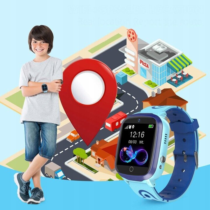KidWatch A9s Pro Blue cena un informācija | Viedpulksteņi (smartwatch) | 220.lv