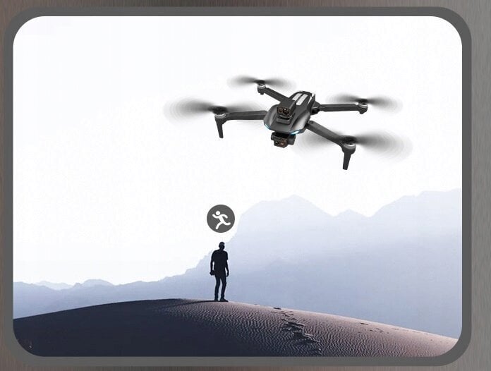 Drons 3000 m 2500 mAh ar divām kamerām un trim baterijām цена и информация | Droni | 220.lv