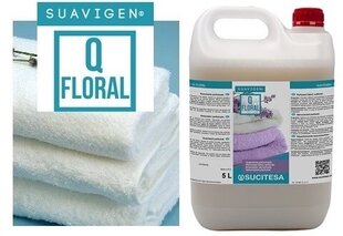 Aromātisks auduma mīkstinātājs Suavigen Q Floral, 5L cena un informācija | Veļas mazgāšanas līdzekļi | 220.lv