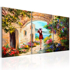 Glezna - Summer in Italy 120x60 cm цена и информация | Картины | 220.lv