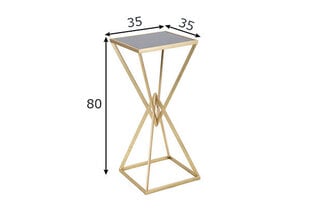 Боковой журнальный столик 35x35x80 см цена и информация | Журнальные столики | 220.lv