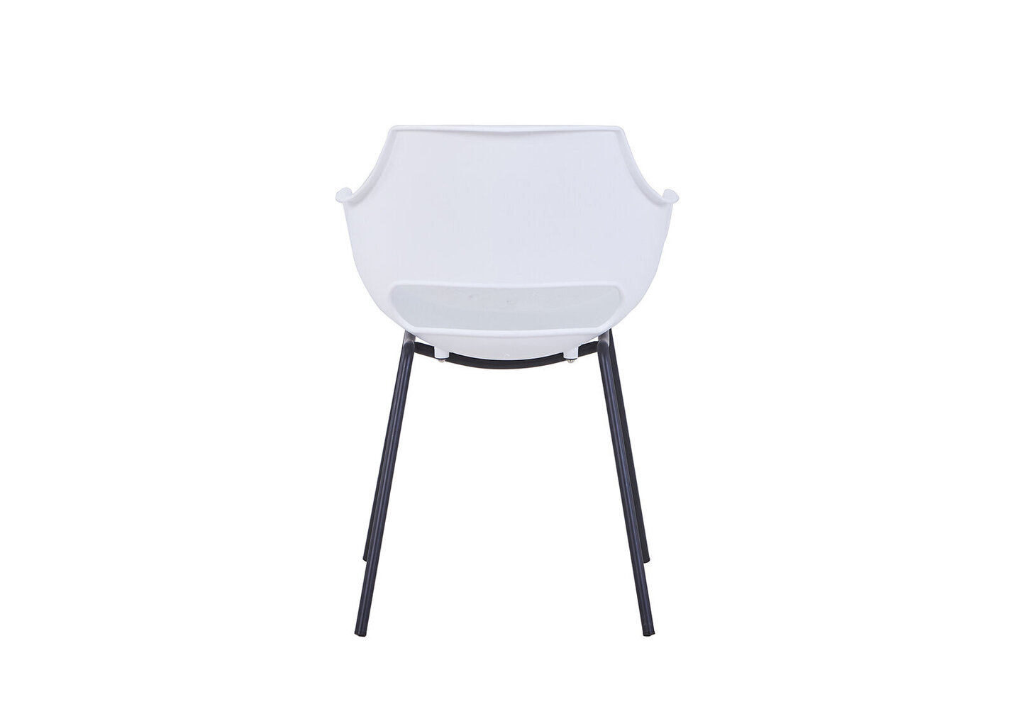 2-vu ēdamistabas krēslu komplekts Sit, balts цена и информация | Virtuves un ēdamistabas krēsli | 220.lv