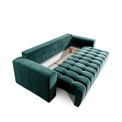 Dīvāns NORE Lazaro 38, tumši zaļš cena un informācija | Dīvāni | 220.lv