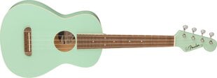 Теноровая укулеле Fender DHANI HARSN UKE, зеленый цвет цена и информация | Гитары | 220.lv