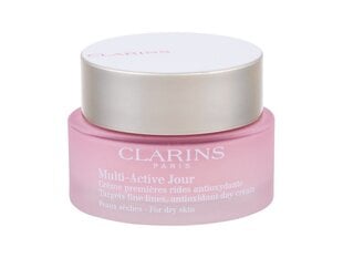 Дневной крем для сухой кожи лица Clarins Multi Active Jour, 50 мл цена и информация | Clarins Духи, косметика | 220.lv