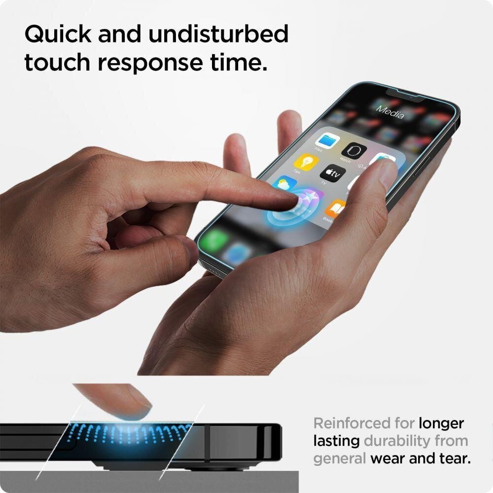 Spigen iPhone 13/13 Pro цена и информация | Ekrāna aizsargstikli | 220.lv