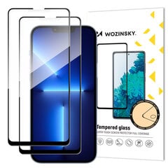 Wozinsky 2x iPhone 13 Pro / iPhone 13 black cena un informācija | Ekrāna aizsargstikli | 220.lv