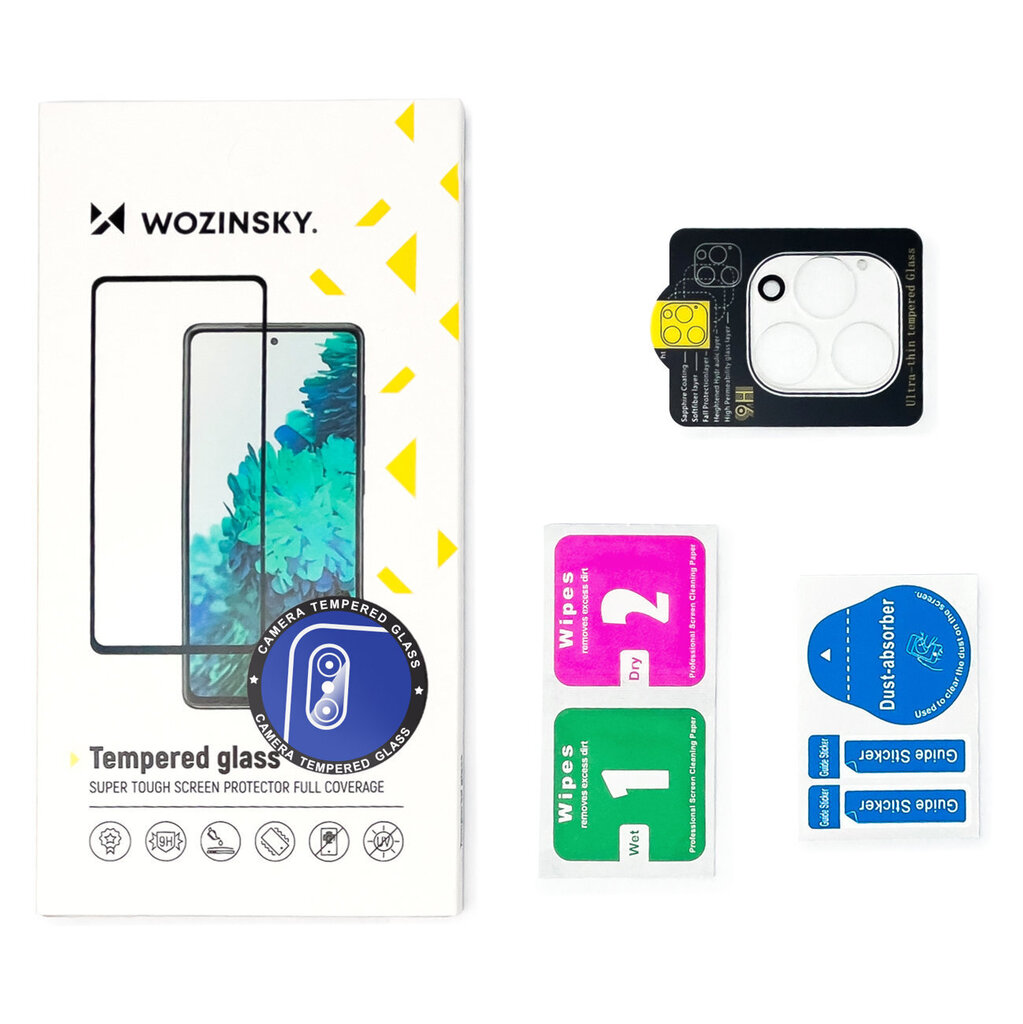 Wozinsky kameras aizsargs Realme 9 Pro + (9 Pro Plus) cena un informācija | Ekrāna aizsargstikli | 220.lv
